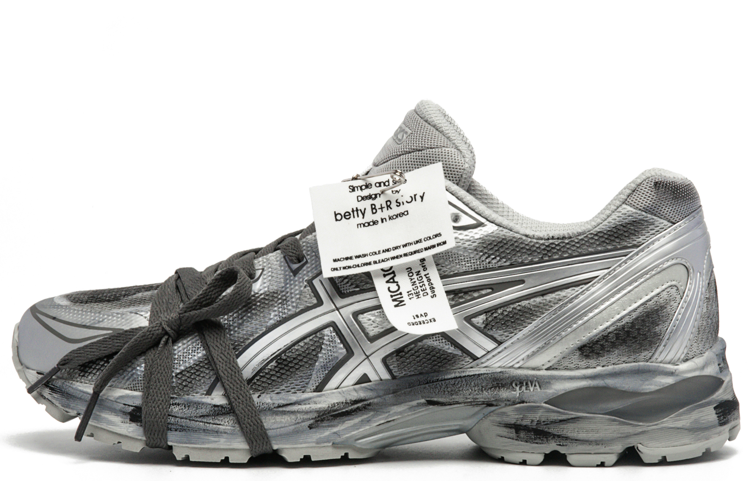 Кроссовки женские Asics Gel-Flux 4, liquid silver, 38 EU