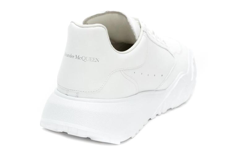 Кроссовки мужские Alexander McQueen Court Trainers белые, 41 EU