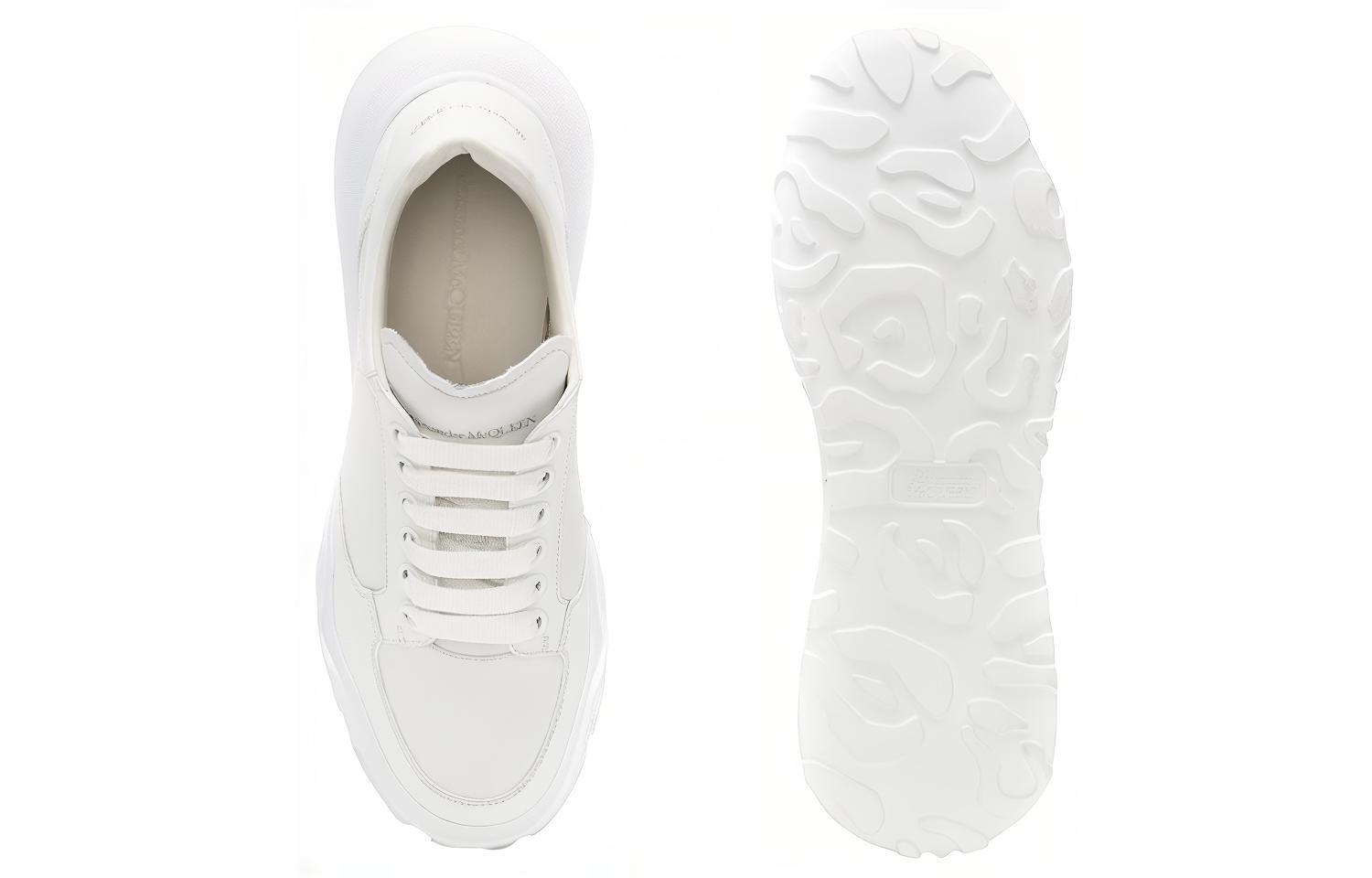 Кроссовки мужские Alexander McQueen Court Trainers белые, 41 EU