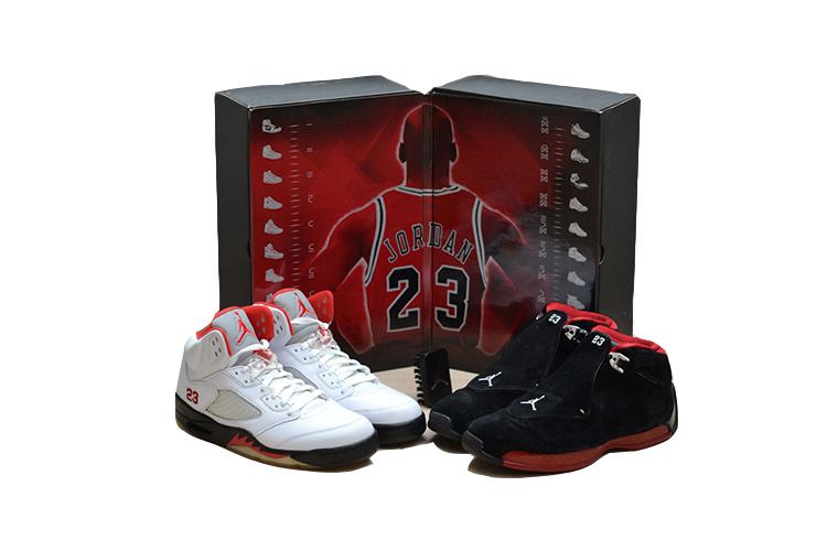 Кроссовки мужские Jordan Countdown Pack 5/18 белые, черные, 44.5 EU