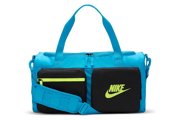 Дорожная сумка унисекс Nike BA6169-446 лазерно-синего цвета