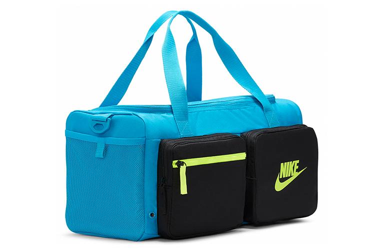 Дорожная сумка унисекс Nike BA6169-446 лазерно-синего цвета