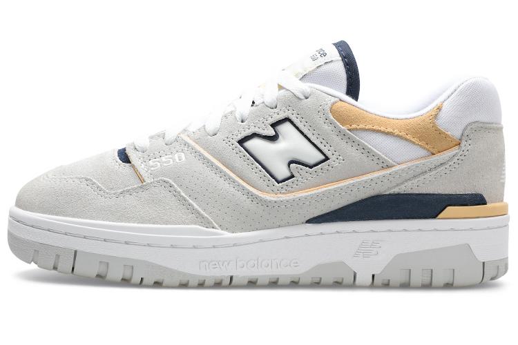 Кеды женские New Balance 550 White Yellow Blue