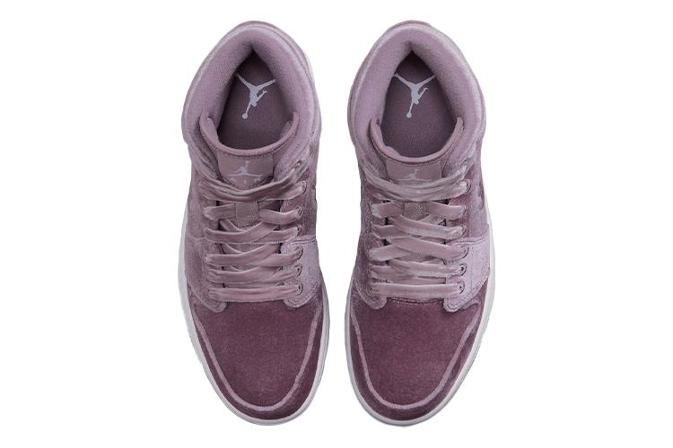 Кеды женские Air Jordan 1 Mid фиолетовые, 36.5 EU
