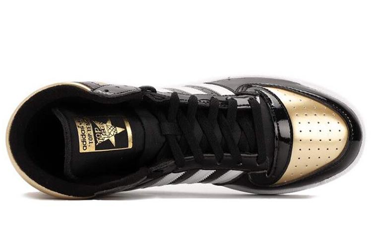 Кеды унисекс Adidas Top Ten черные, 36 2/3 EU