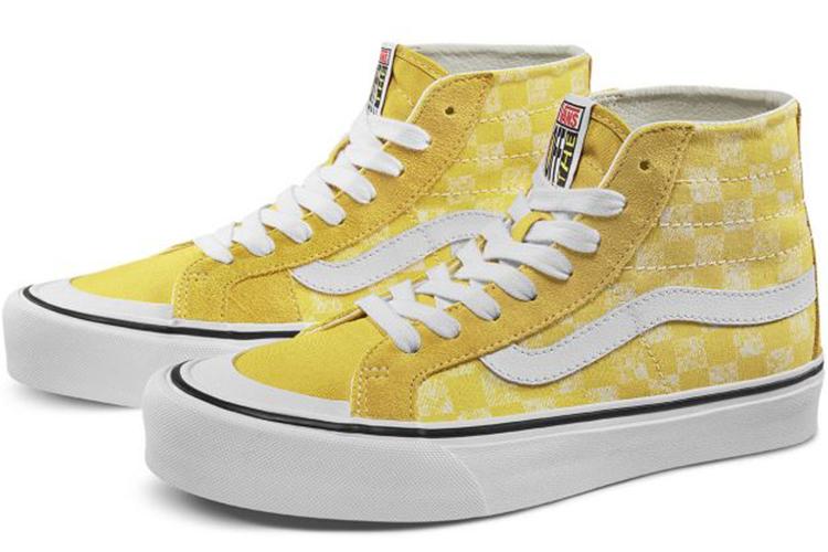 Кеды женские Vans SK8 Hi 138 Decon Sf желтые, 36 EU
