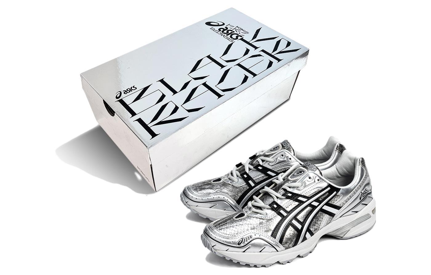 Кроссовки унисекс KIKS x ASICS Gel-1090 V1 серебристые, 41.5 EU