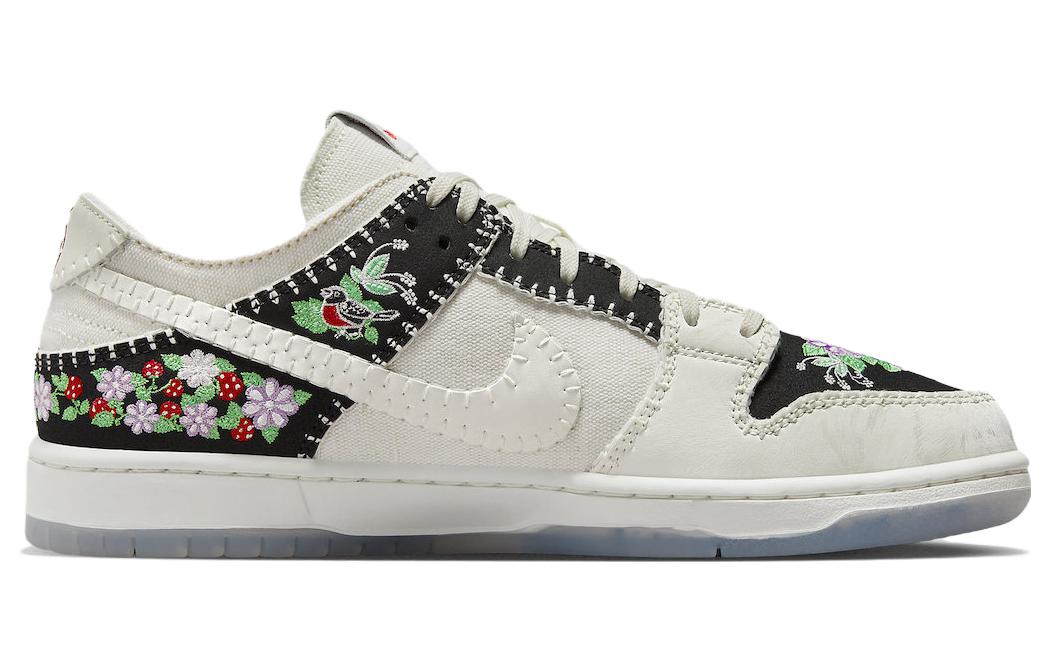 Кроссовки унисекс Nike Dunk Low Decon N7 черные, 40.5 EU