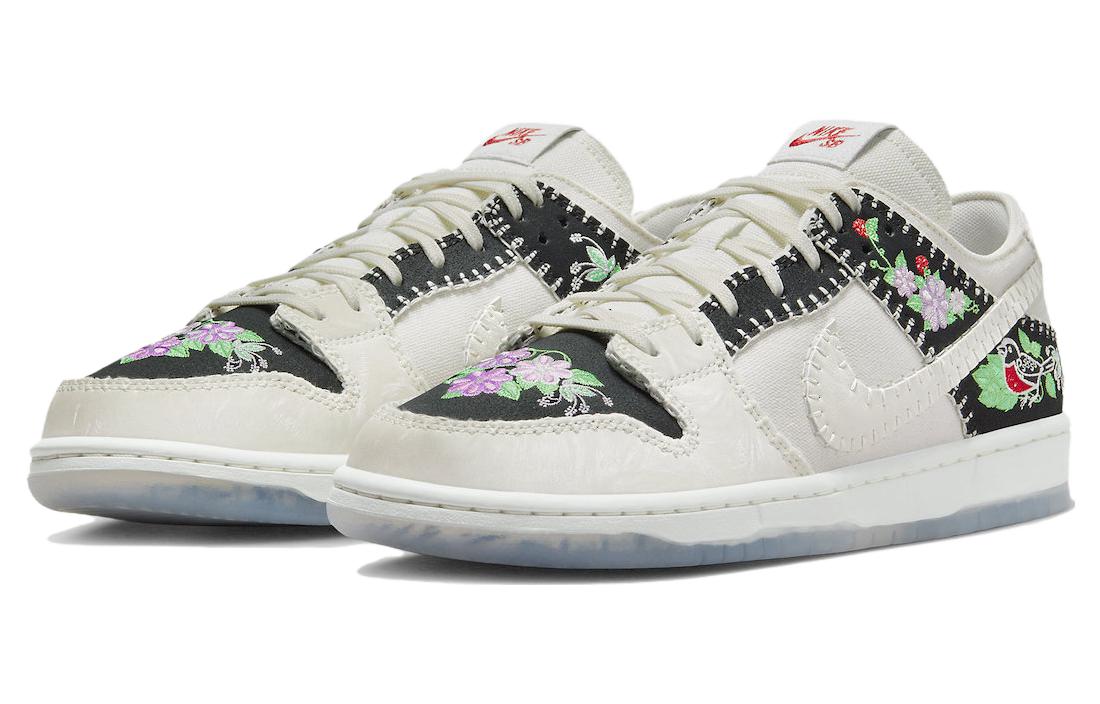 Кроссовки унисекс Nike Dunk Low Decon N7 черные, 40.5 EU