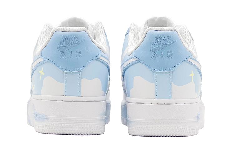Кеды женские Nike Air Force 1 Low GS светло-голубые, 35.5 EU