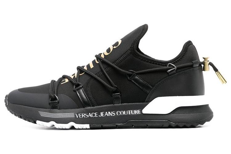 Кроссовки мужские VERSACE JEANS Couture Cushioning черные, 39 EU