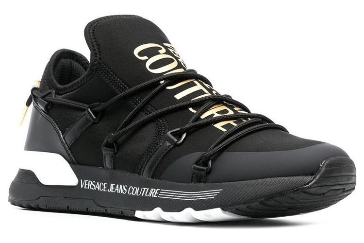 Кроссовки мужские VERSACE JEANS Couture Cushioning черные, 39 EU