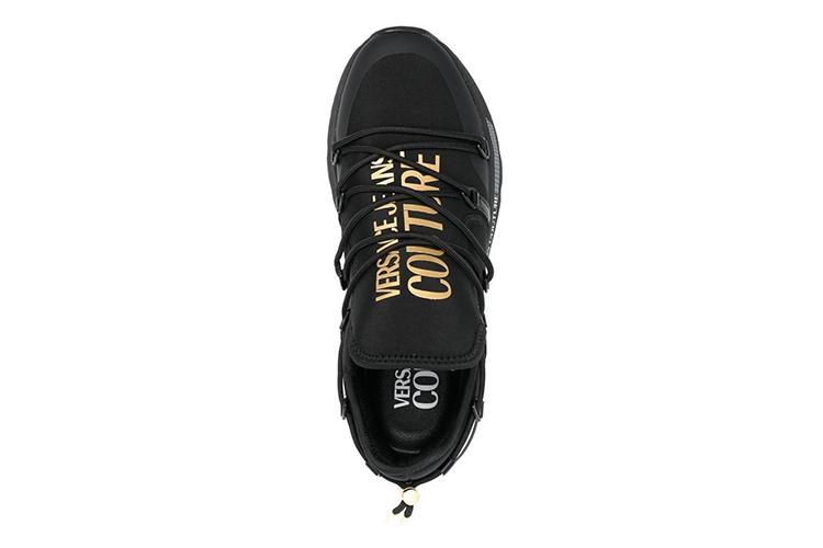 Кроссовки мужские VERSACE JEANS Couture Cushioning черные, 39 EU