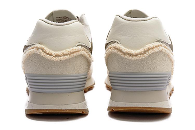 Кроссовки женские New Balance NB 574 бежево-коричневые, 36.5 EU