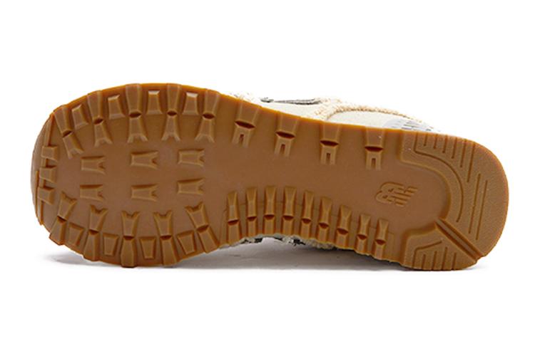 Кроссовки женские New Balance NB 574 бежево-коричневые, 36.5 EU