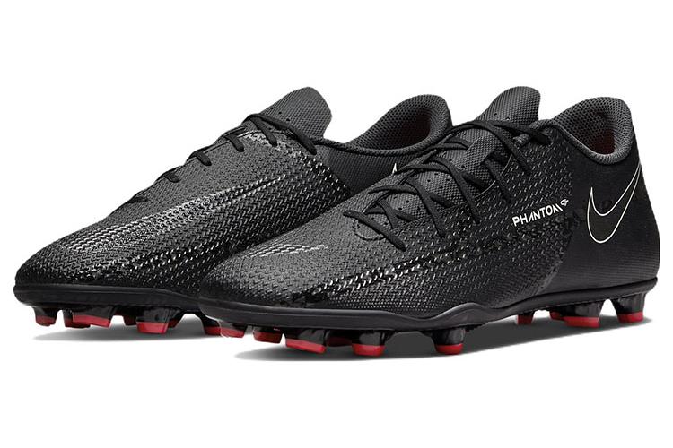 Футбольные бутсы Nike Phantom GT2 Club MG черные-красные, 45 EU