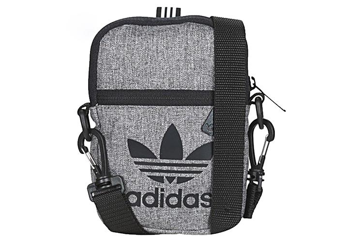 Сумка унисекс Adidas Originals ED8687 серого цвета