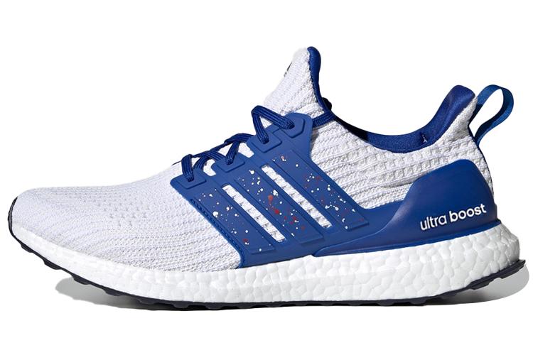 Беговые кроссовки мужские Adidas Ultraboost DNA белые, 44 EU