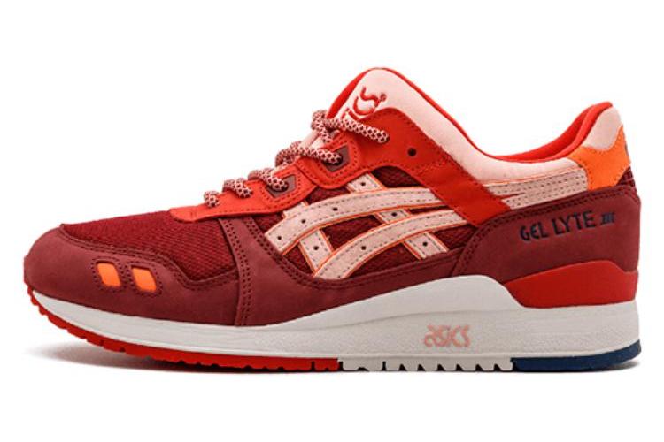 Кроссовки унисекс ASICS Gel Lyte III Volcano 2.0 красные, 46 EU