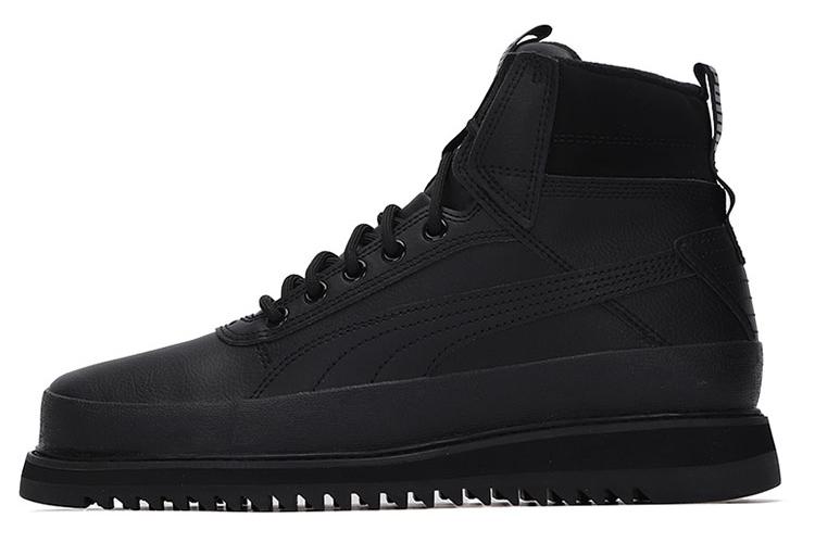 Ботинки мужские PUMA Desierto V2 Wtr Rubber Middle черные, 38 EU