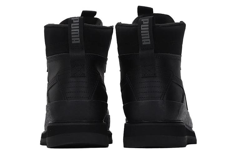 Ботинки мужские PUMA Desierto V2 Wtr Rubber Middle черные, 38 EU