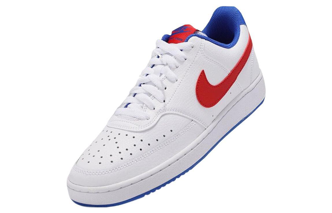 Кеды мужские Nike Court Vision белые, красные, синие, 42.5 EU