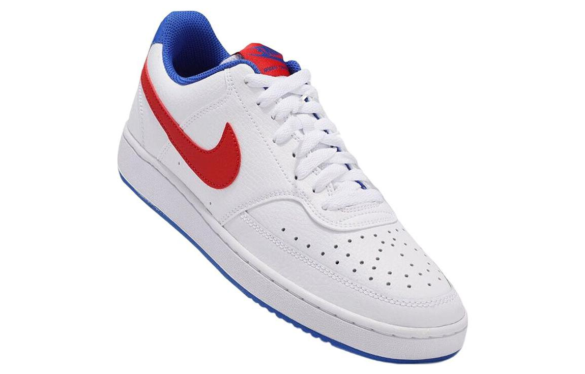 Кеды мужские Nike Court Vision белые, красные, синие, 42.5 EU