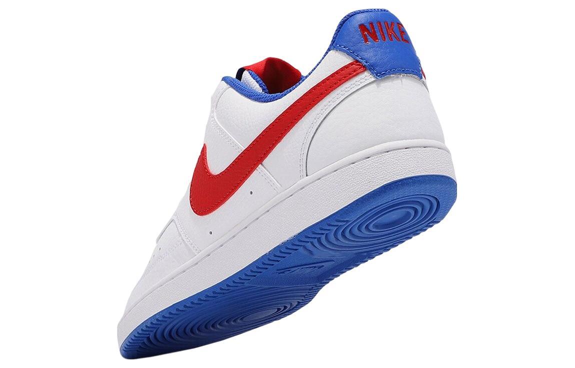 Кеды мужские Nike Court Vision белые, красные, синие, 42.5 EU
