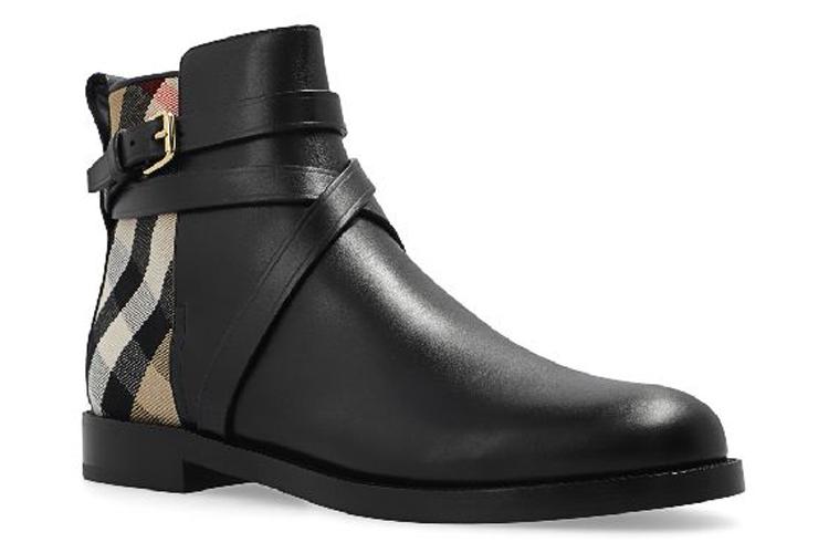 Ботинки женские Burberry черные, 40 EU