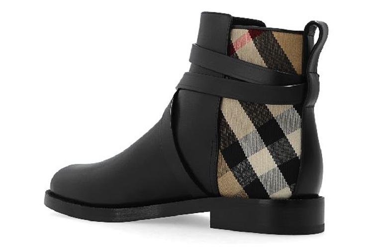 Ботинки женские Burberry черные, 40 EU