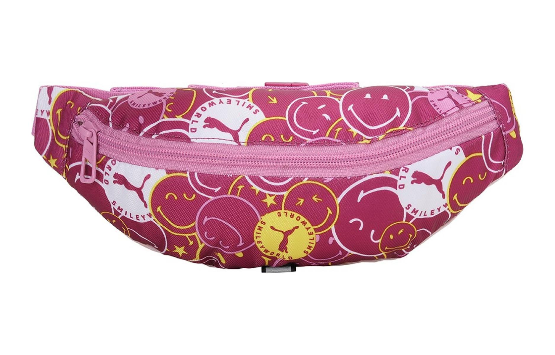 Сумка унисекс PUMA SMILEYWORLD Collaboration бордовая