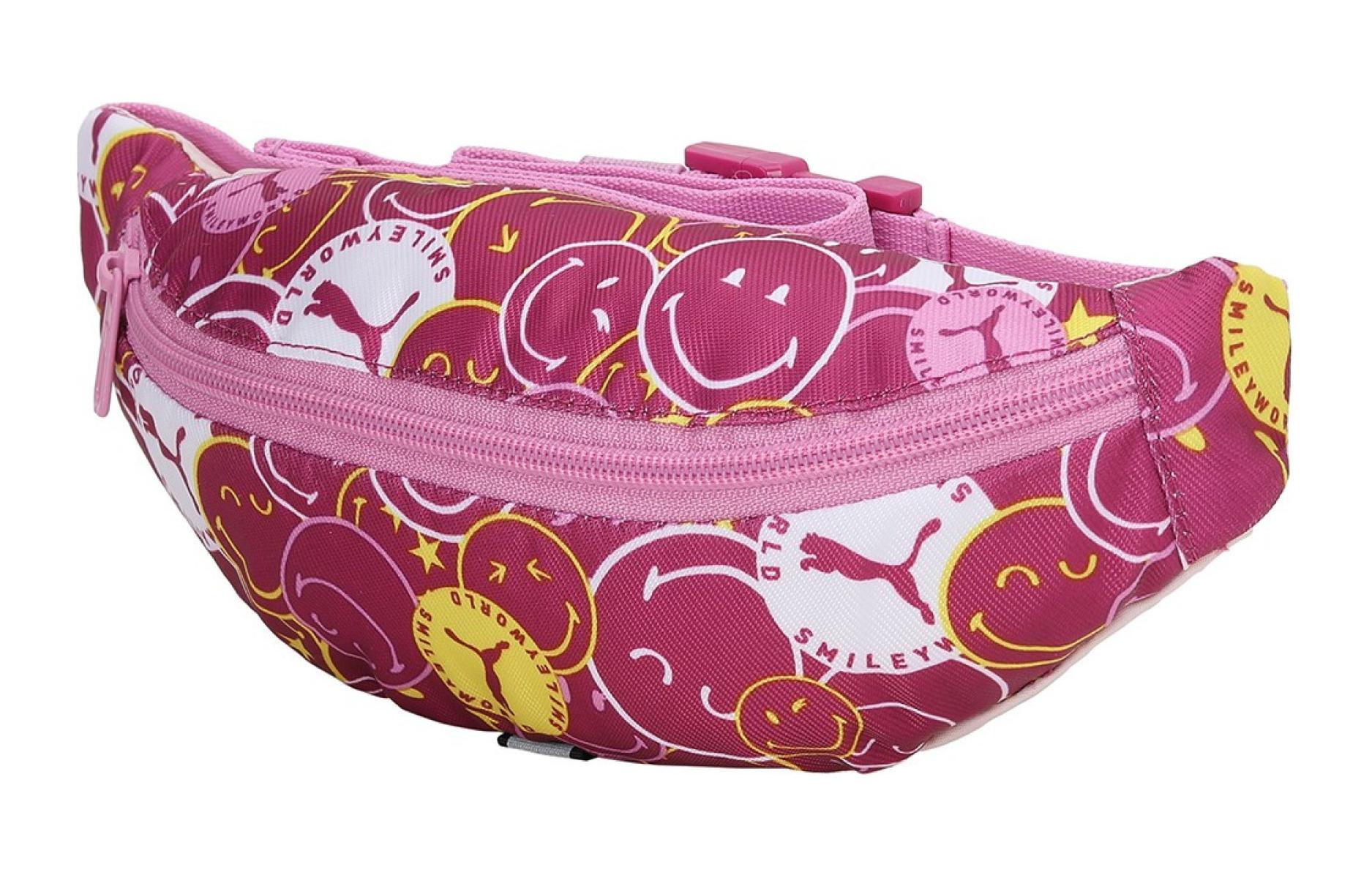 Сумка унисекс PUMA SMILEYWORLD Collaboration бордовая