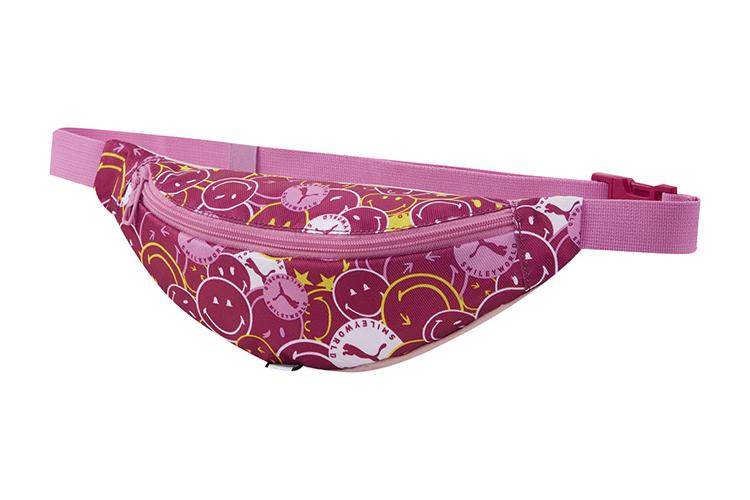 Сумка унисекс PUMA SMILEYWORLD Collaboration бордовая