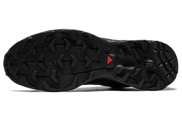 Кроссовки унисекс SALOMON XT 4 черные, красные, 37 1/3 EU