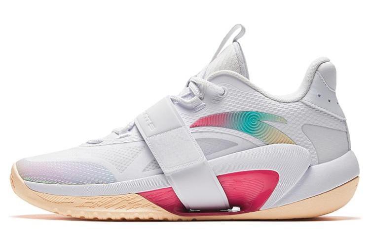 Кроссовки мужские ANTA Sanfenyu Lite белые с желтым