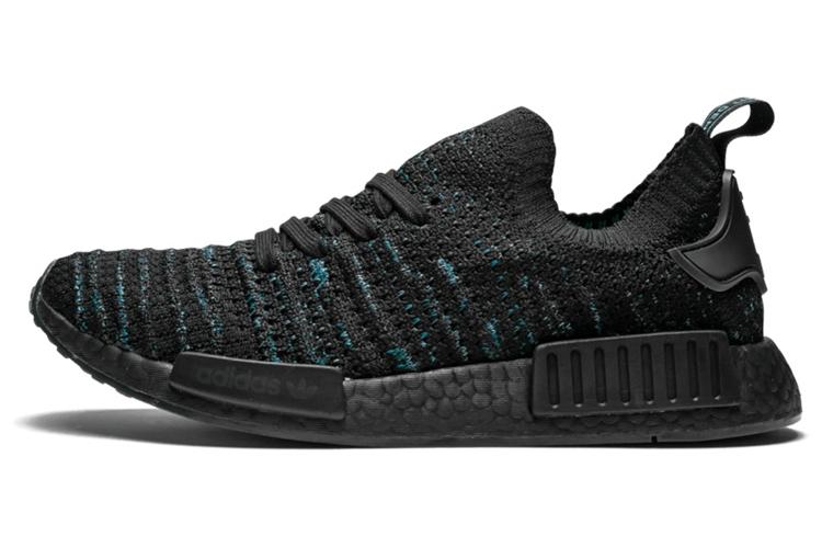 Кроссовки унисекс Adidas Originals Nmd R1 Stlt Parley Core Black, 36 2/3 EU