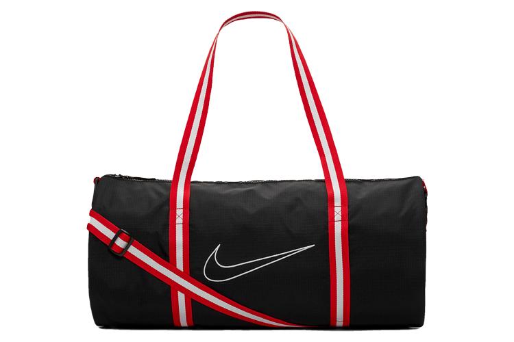 Дорожная сумка унисекс Nike Heritage черно-красная