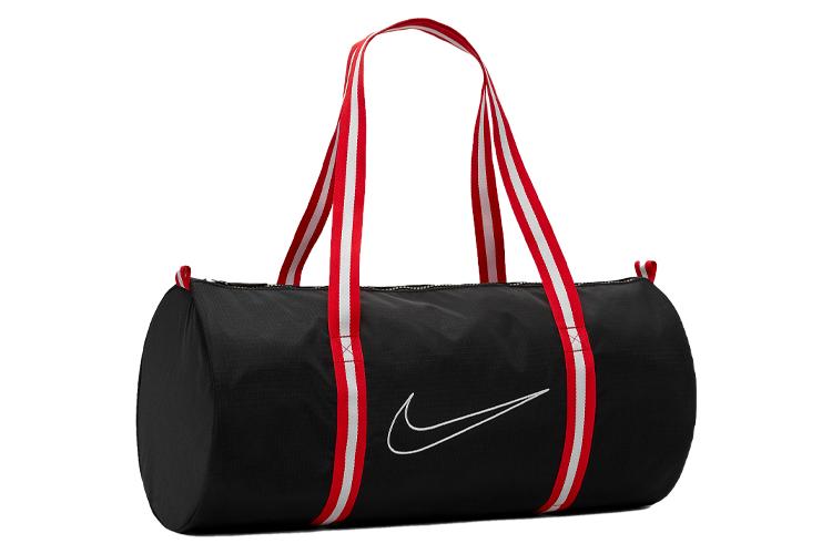Дорожная сумка унисекс Nike Heritage черно-красная