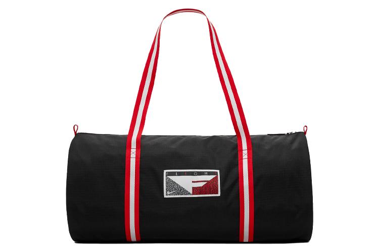 Дорожная сумка унисекс Nike Heritage черно-красная