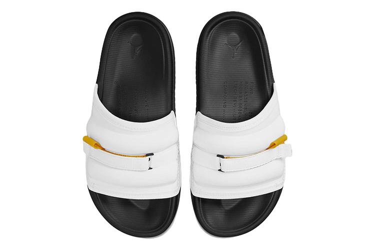 Шлепанцы мужские Jordan Super Play Slide белые, 41 EU