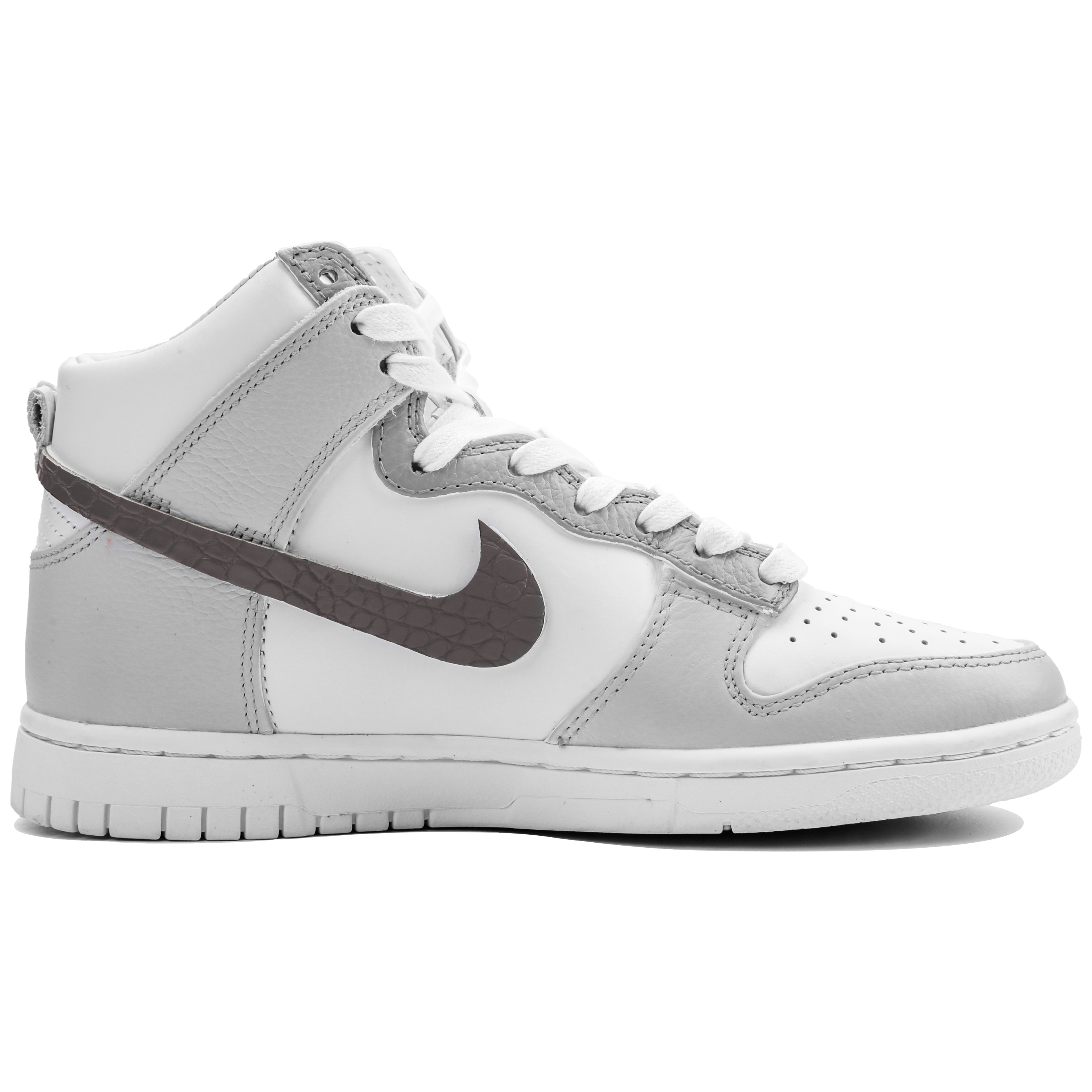 Кроссовки унисекс Nike Dunk Retro PRM Gabuli High-Top серые, 38 EU