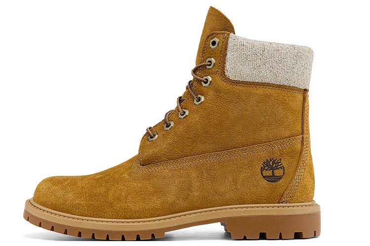 Ботинки мужские Timberland Heritage EK+ 6 Inch Waterproof Boot темно-золотистые