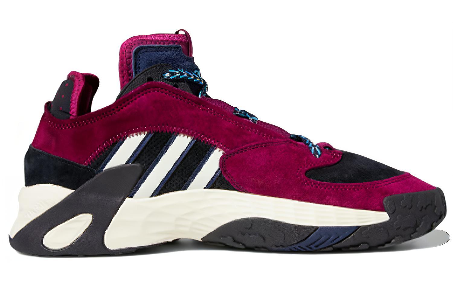 Кроссовки мужские Adidas Streetball Power, power berry black collegiate navy, 41 1/3 EU