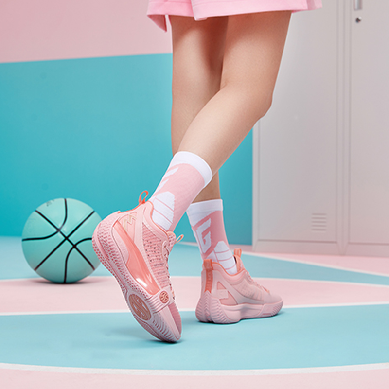 Кроссовки женские 361° Zen 3 персиково-розовые, 36 EU