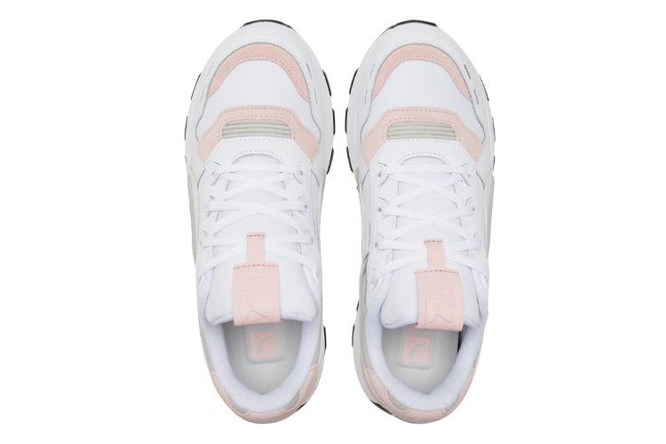 Спортивные кроссовки женские PUMA Rs 2.0 Futura белые/розовые, 35.5 EU
