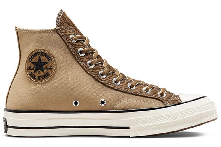 Кеды унисекс Converse Chuck 70 High nomad khaki egret, 36.5 EU