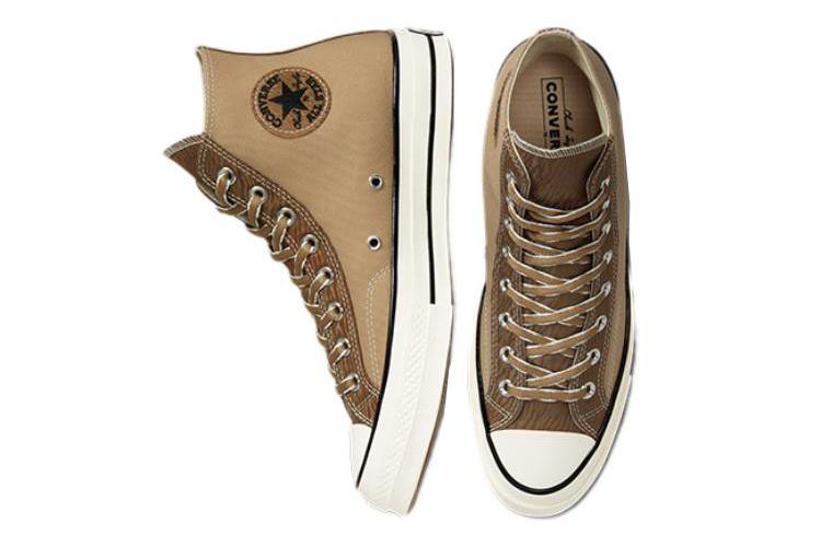 Кеды унисекс Converse Chuck 70 High nomad khaki egret, 36.5 EU