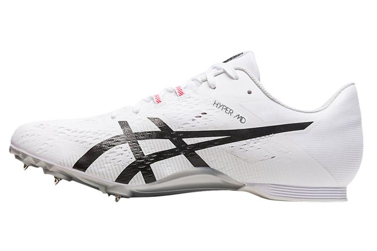 Шиповки мужские ASICS Hyper Md 8 белые, черные