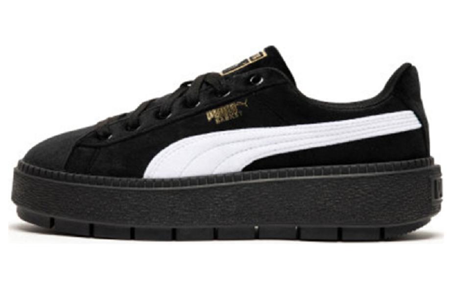 Кеды женские PUMA Platform Trace V черные, 38.5 EU