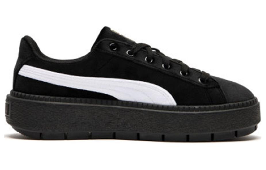 Кеды женские PUMA Platform Trace V черные, 38.5 EU
